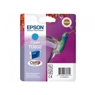 INKCARTRIDGE EPSON T080240 BLAUW