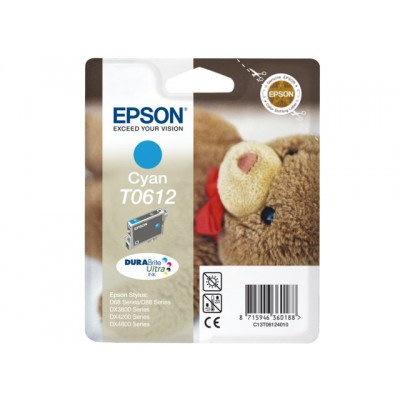 INKCARTRIDGE EPSON T061240 BLAUW
