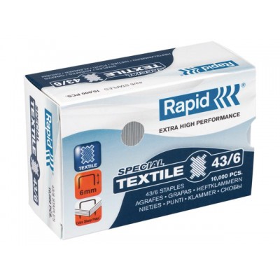 NIETEN RAPID 43/6 TEXTIEL SUPER STRONG 10.000ST