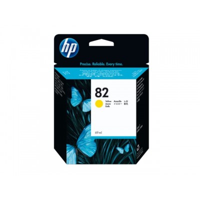 INKCARTRIDGE HP 82 C4913A GEEL