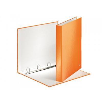 RINGBAND LEITZ WOW 4242 4RINGS A4 25MM ORANJE