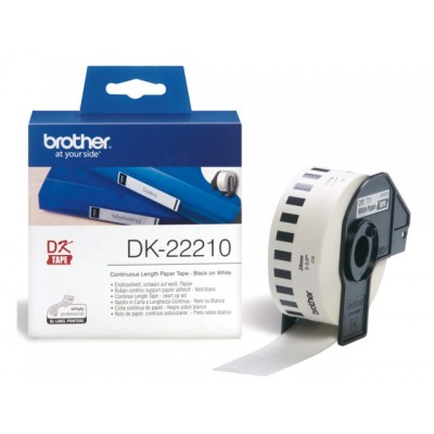 LABEL ETIKET BROTHER DK-22210 29MMX30.48M THERM WT