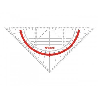 GEODRIEHOEK MAPED 160MM FLEXIBEL