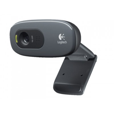 WEBCAM LOGITECH C270 HD 720P ZWART