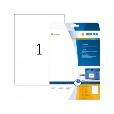 ETIKET HERMA INKPRINT 4824 A4 25ST