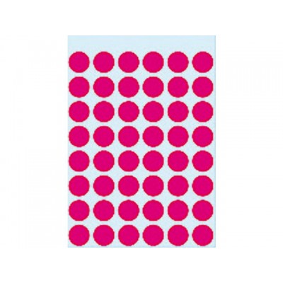 ETIKET HERMA 1856 ROND 12MM 240ST ROZE