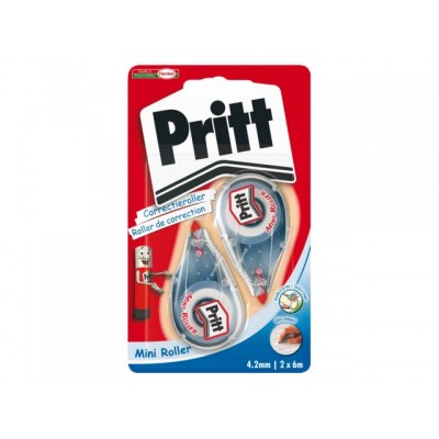 CORRECTIEROLLER PRITT MINI 4.2MM 2E HALVE PRIJS