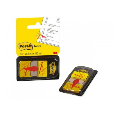 INDEXTABS 3M POST-IT 68031 SCHRIJFTEKEN