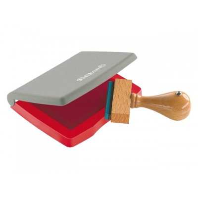 STEMPELKUSSEN PELIKAN 3E 50X70MM ROOD