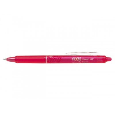 ROLLERPEN PILOT FRIXION DRUKKNOP 0.4MM ROZE