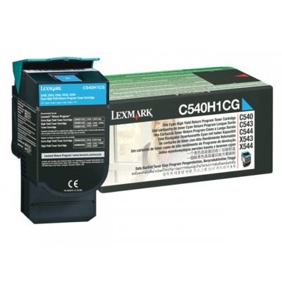 TONERCARTRIDGE LEXMARK C540H1CG PREBATE 2K BLAUW