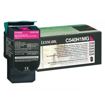 TONERCARTRIDGE LEXMARK C540H1MG PREBATE 2K ROOD