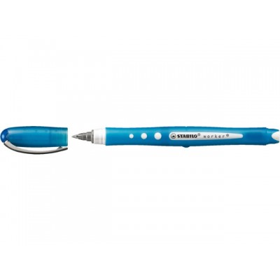 ROLLERPEN STABILO WORKER COLORFUL BLAUW