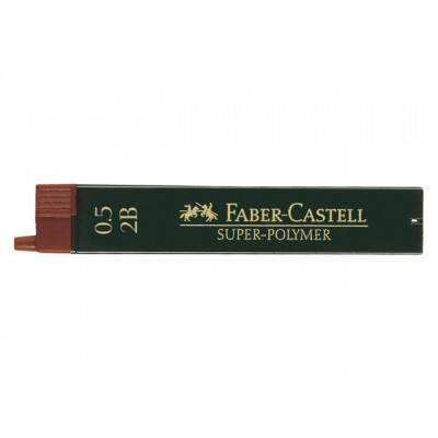 POTLOODSTIFT FABER CASTELL 0.5MM 2B