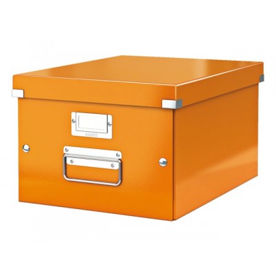 OPBERGBOX LEITZ CLICK&STORE 265X188X335 ORANJE