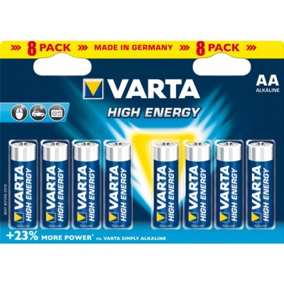 BATTERIJ VARTA AA HIGH ENERGY