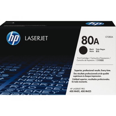 TONERCARTRIDGE HP 80A CF280A 2.7K ZWART