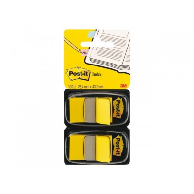 INDEXTABS 3M POST-IT 6802YEL MEDIUM GEEL