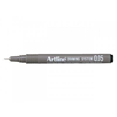 FINELINER ARTLINE TECHNISCH 0.05MM ZWART