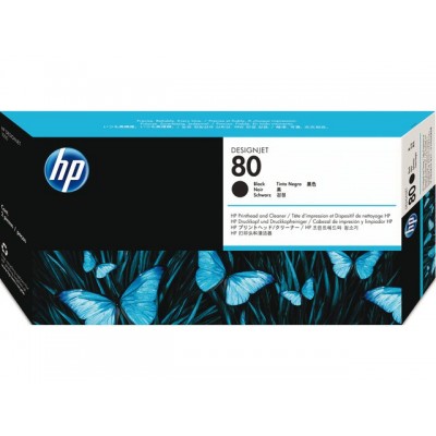 PRINTKOP HP 80 C4820A ZWART
