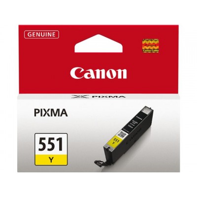 INKCARTRIDGE CANON CLI-551 GEEL