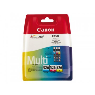 INKCARTRIDGE CANON CLI-526 3 KLEUREN
