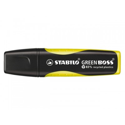 MARKEERSTIFT STABILO GREEN BOSS 6070/24 GEEL