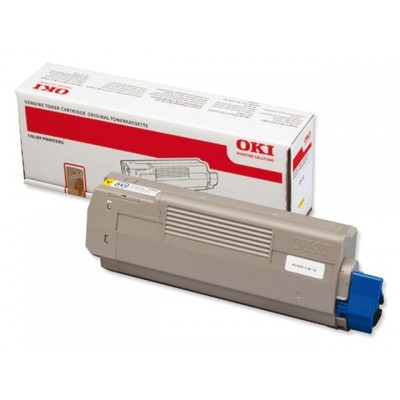 TONERCARTRIDGE OKI 44315305 6K GEEL