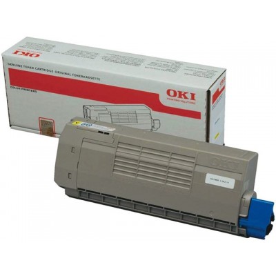 TONERCARTRIDGE OKI 44318605 11.5K GEEL