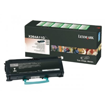 TONERCARTRIDGE LEXMARK X264A11G PREBATE 3.5K ZWART