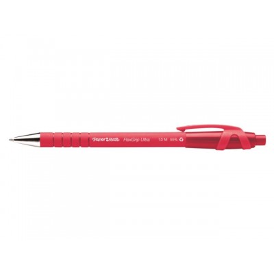 BALPEN PAPERMATE FLEXGRIP DRUKKNOP M ROOD