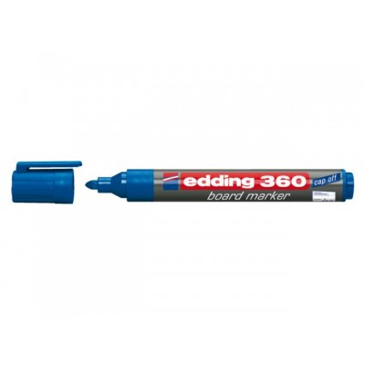 VILTSTIFT EDDING 360 WHITEBOARD ROND 3MM BLAUW