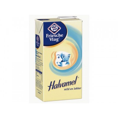 KOFFIEMELK FRIESCHE VLAG HALVAMEL 455ML