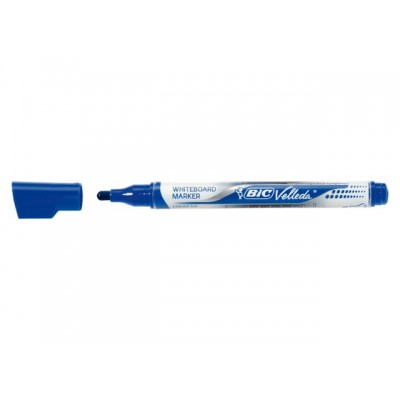 VILTSTIFT BIC VELLEDA WHITEBOARD ROND M BLAUW