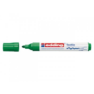 VILTSTIFT EDDING 4500 TEXTIEL ROND 2-3MM GROEN