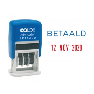 WOORD-DATUMSTEMPEL COLOP S160B BETAALD