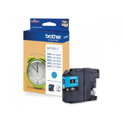 INKCARTRIDGE BROTHER LC-125XL BLAUW