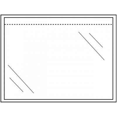 PAKLIJSTENVELOP QUANTORE 165X115MM BLANCO