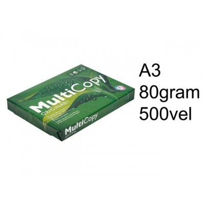 KOPIEERPAPIER MULTICOPY 80GR A3 WIT