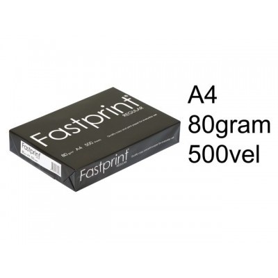 KOPIEERPAPIER FASTPRINT REGULAR A4 80GR WIT