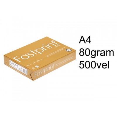 KOPIEERPAPIER FASTPRINT GOLD A4 80GR WIT