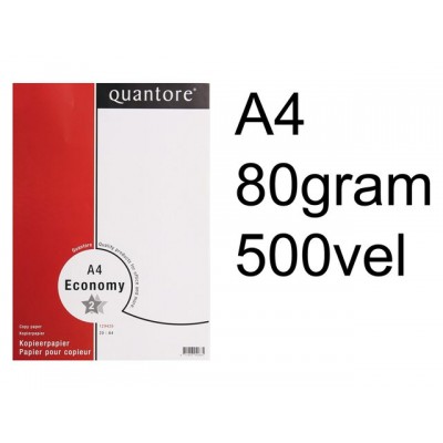 KOPIEERPAPIER QUANTORE ECONOMY A4 80GR WIT