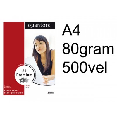 KOPIEERPAPIER QUANTORE PREMIUM A4 80GR WIT