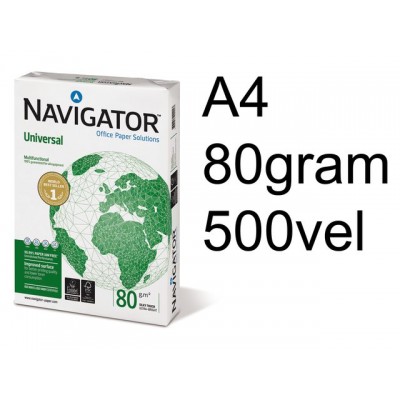 KOPIEERPAPIER NAVIGATOR UNIVERSAL A4 80GR WIT