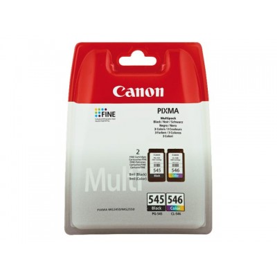 INKCARTRIDGE CANON PG-545 CL-546 ZWART KLEUR