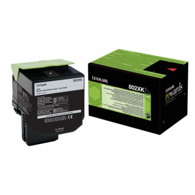 TONERCARTRIDGE LEXMARK 80C2XK0 PREBATE 8K ZWART