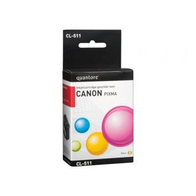 INKCARTRIDGE QUANTORE CAN CL-511 KLEUR