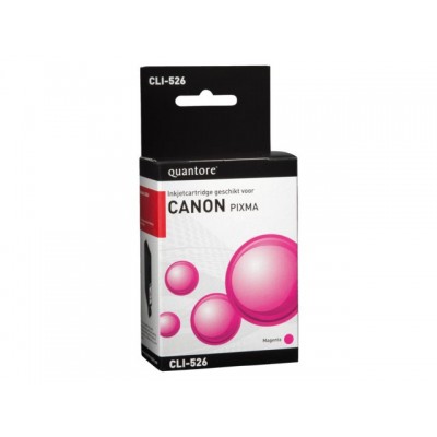 INKCARTRIDGE QUANTORE CAN CLI-526 ROOD