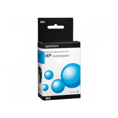 INKCARTRIDGE QUANTORE HP 363 C8774EE LICHT BLAUW