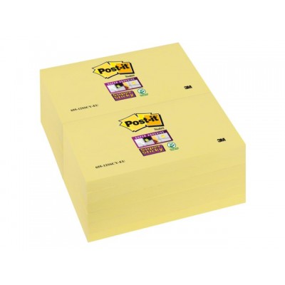 MEMOBLOK 3M POST-IT 655-SSY 76X127MM SS GEEL